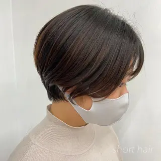 ショート カラー パーマ ヘアアレンジ メンズ キッズ ネイル マツエク・マツパ 横浜Bob美容師🤎 ERINAのヘアスタイル
