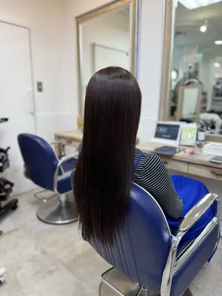 ロング カラー 仲田 大記のヘアスタイル