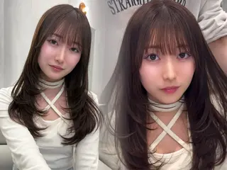 ロング 韓国ヘア/髪質改善/ レイヤー/あおし🐼のヘアスタイル