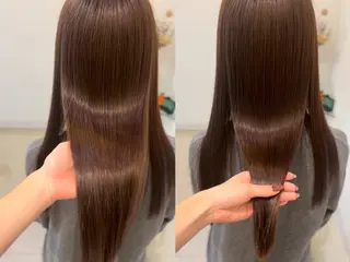 ロング カラー 透けるbrown カラー🎗♡yukaのヘアスタイル
