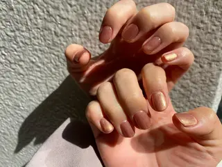 カラー ネイル scre as Etelのネイルデザイン