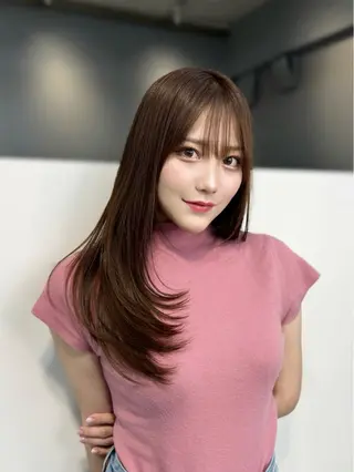 ロング 🦋韓国系指名No1 店長/圓山 祐也🦋のヘアスタイル