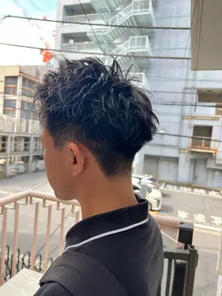 パーマ メンズ Men's NAM 八角のヘアスタイル