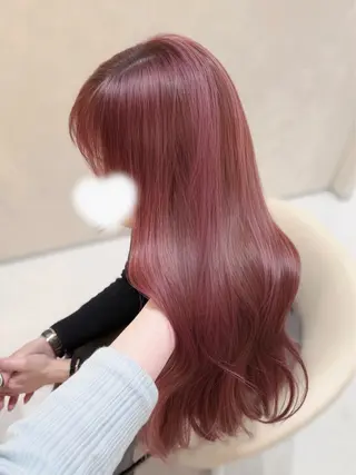 ロング カラー zina ୨୧˖* moeのヘアスタイル