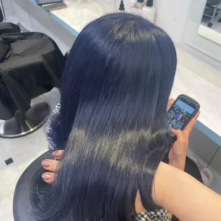 カラー 韓国うる艶ベージュ 🤎まなかのヘアスタイル