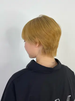 ショート MINAMO 韓国レイヤーのヘアスタイル