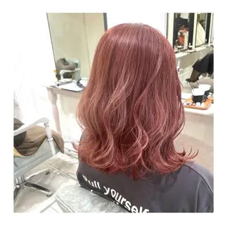 ミディアム 心斎橋/ブリーチなし 髪質改善/レイヤーのヘアスタイル