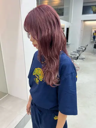 カラー 吉沢遣人/レイヤー 艶カラー/抜け感のヘアスタイル