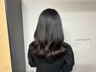 セミロング tokute 中野真咲🐺のヘアスタイル