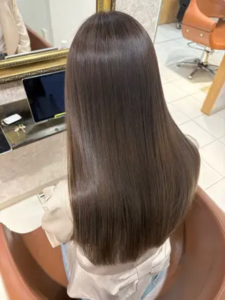 ロング CHELSEA神戸所属・MORISAKI ✂︎縮毛矯正のヘアスタイル