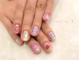 ネイル マツエク・マツパ Yuriko Omi パラジェル/渋谷のネイルデザイン