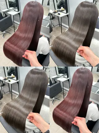 ロング カラー 新宿/髪質改善/韓国 ﾚｲﾔｰ/店長.原島のヘアスタイル