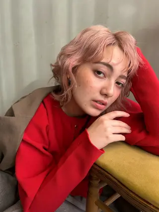 ショート カラー ショート/ボブ/ 心斎橋/宮脇美奈のヘアスタイル