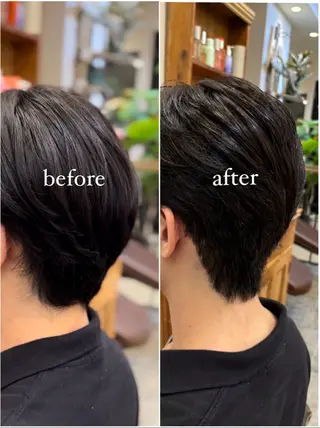 メンズ 丸田優奈 /ショートカットのヘアスタイル