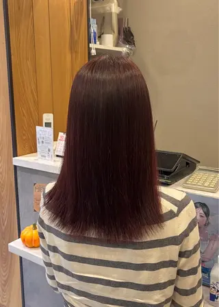 セミロング カラー Mariko /透明感カラーのヘアスタイル