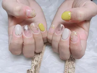 ネイル MiKi Nai池袋 長さだし得意のネイルデザイン