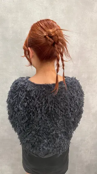 ミディアム chic 渡辺 桃羽のヘアスタイル