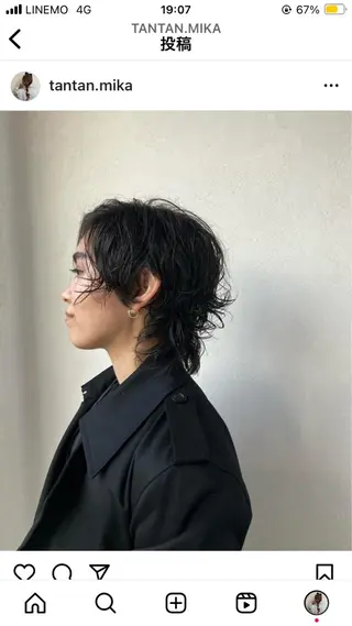 ショート 清水 美香のヘアスタイル