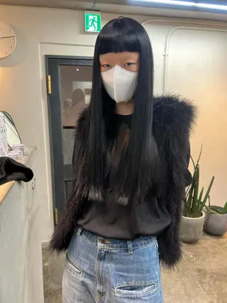 ロング 東のりか/ハイトーン ブリーチカラー/ボブのヘアスタイル