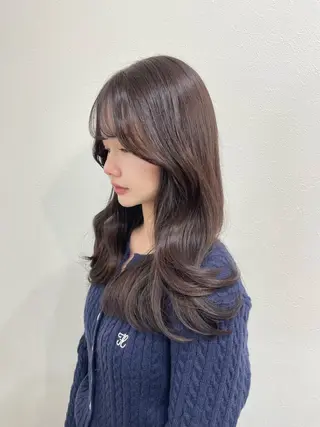 ロング カラー hair salon Lihina所属・韓国ヘア🇰🇷 FUMINAのヘアスタイル