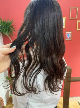 ロング 大久保 愛のヘアスタイル