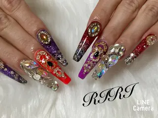 ネイル riri オーナーのネイルデザイン