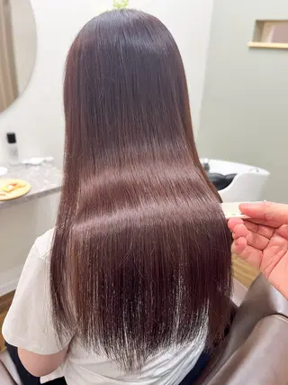 ロング muk hair所属・muk hair篠村 髪質改善/完全個室のヘアスタイル