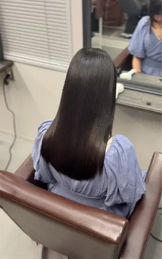 ロング XYZ新宿所属・縮毛矯正/韓国 /店長/KANATOのヘアスタイル