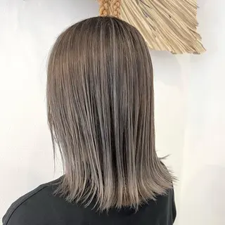 ミディアム カラー ヘアアレンジ ✨韓国/外国人風✨ 江原巧のヘアスタイル