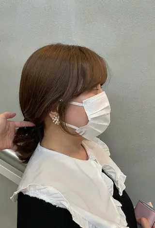 ミディアム カラー 沖縄/ヘアアレンジ /ナカノのヘアスタイル