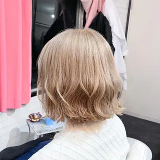 ショート カラー ヘアアレンジ Kimura Shinyaのヘアスタイル