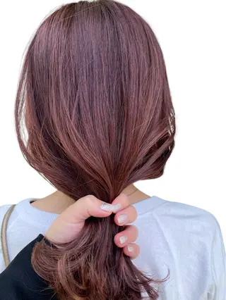 セミロング カラー ◤ Jammin.◢ Mizuho.のヘアスタイル