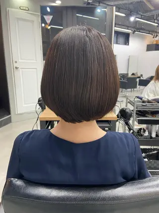 ショート ヘアアレンジ 🫧透明感カラー/ ナルハ🫧のヘアスタイル