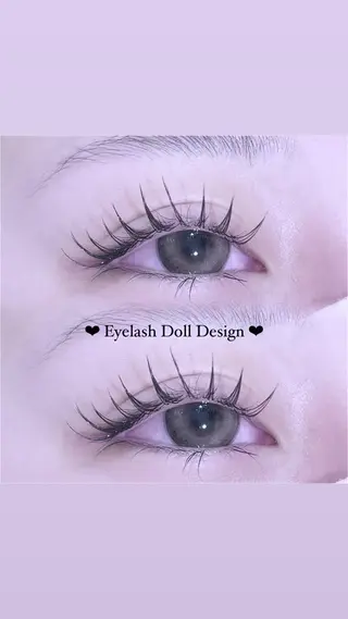 マツエク・マツパ eyelist RIRI🩵のマツエク・マツパデザイン