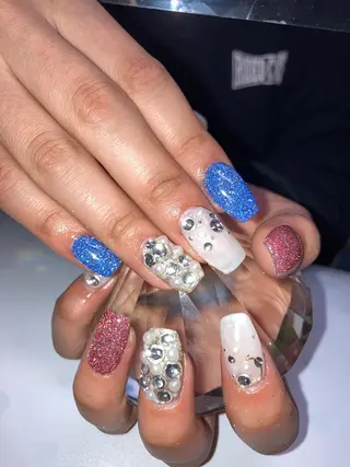 ミディアム ネイル マツエク・マツパ nail yukkoのネイルデザイン