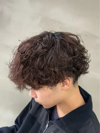 ショート パーマ メンズ GRANDEUR ryuのヘアスタイル