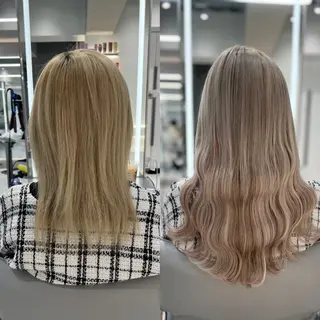 ロング カラー ヘアアレンジ ar+ ❤︎ maiのヘアスタイル