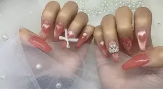 ネイル ETERNA Nail 銀座店【パラジェル/フィルイン/チップ長さだし/マグネット/ニュアンス】所属・ア カリのネイルデザイン