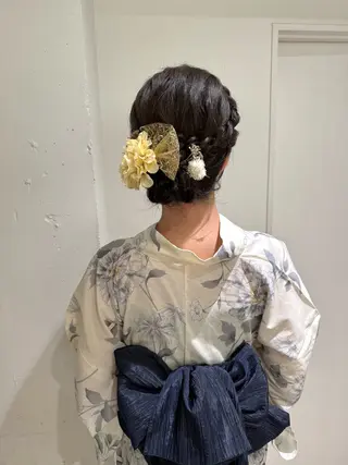 ヘアアレンジ 🦋Misaki🦋 メンズパーマ/着付けのヘアスタイル