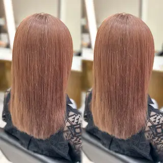 セミロング カラー 🫧ニュアンスカラー 🫧横田 冴🫧のヘアスタイル