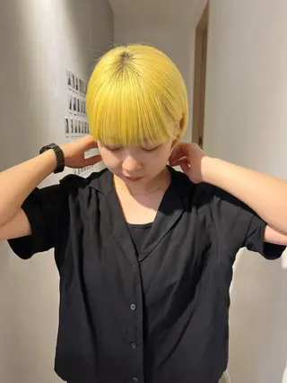 ショート FILMS所属・宮城 星のヘアスタイル