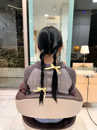ヘアアレンジ 女性専用髪質改善と縮毛矯正専門店COKORO 【元町/三宮】所属・なかい まなのヘアスタイル