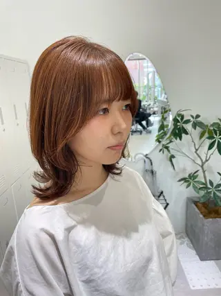 ミディアム Tink　天神店所属・今村賢治/メンズ/ レイヤー✨艶カラーのヘアスタイル