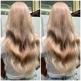 ロング 🦋プルエクステ ARISA🦋のヘアスタイル