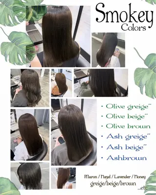 カラー 🪄くすみカラー❇️ 名塚比奈乃🪄のヘアスタイル