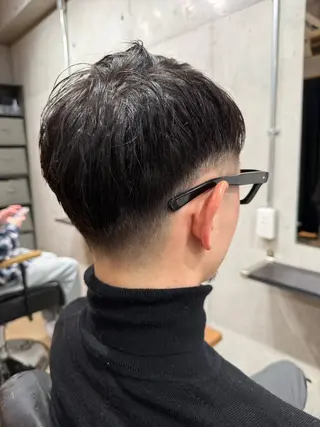 ショート メンズ 藤田 一遼のヘアスタイル