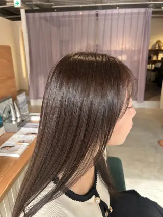 ロング 津山 優真のヘアスタイル