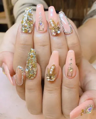 ネイル 長さだし専門店 M2　rikaのネイルデザイン