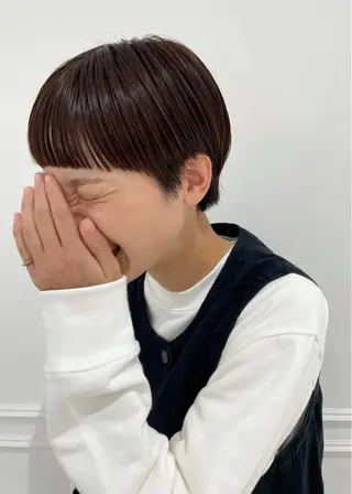 ショート 北添 稜大のヘアスタイル