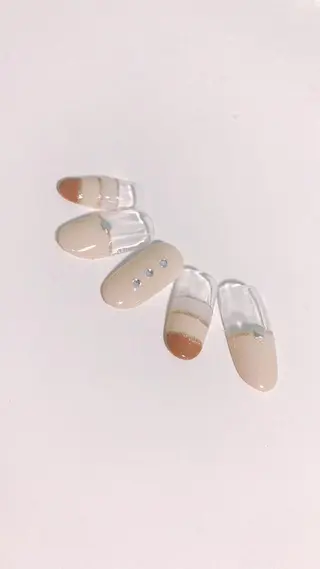 ネイル 小顔カット✨ 透明感カラー/村上のヘアスタイル